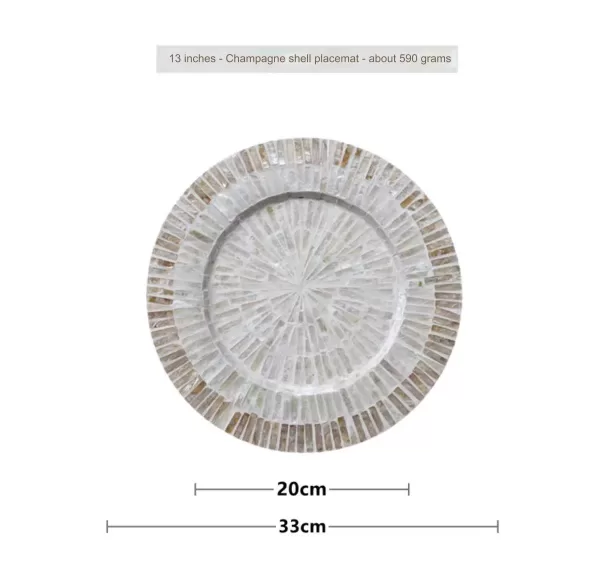 Champagne shell palace mat-H - Image 3