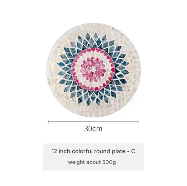 Beautiful Flower Placemats&Red Placemat for handmade placemats set of 6 - Image 2