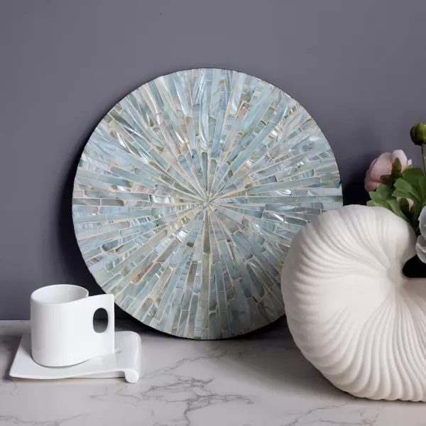 Flat Beautiful Blue Place mat A - Image 4