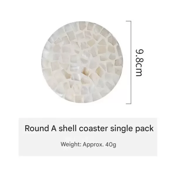 Shell Coasters Set-T - Image 5