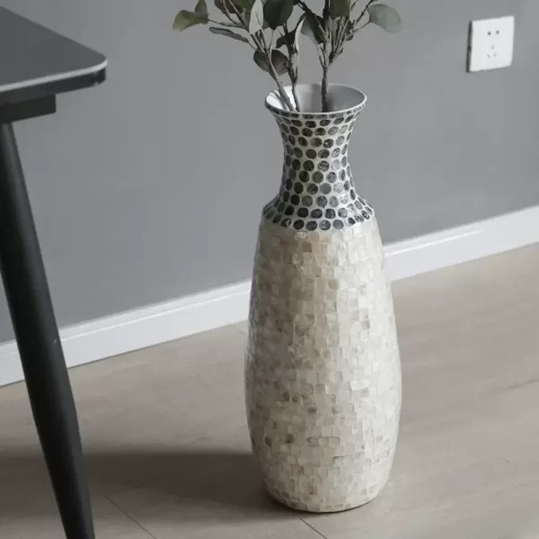 Creative Large Shell Vase – Luxurious Floor & Table Décor - Image 5